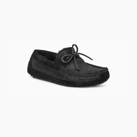 UGG Byron Black Slippers for Men (DPBF86532)